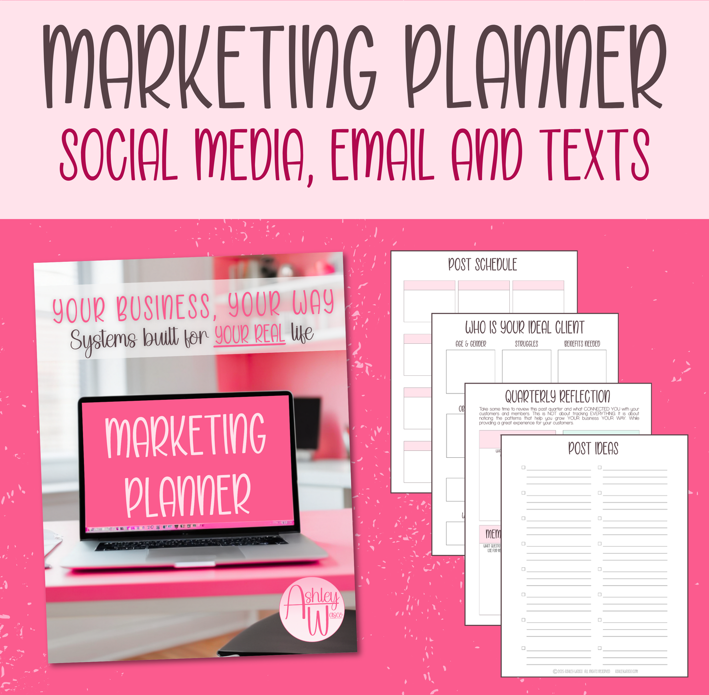 Marketing & Social Media Planner