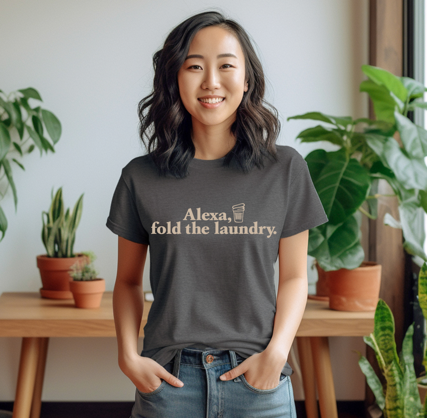 Alexa Fold the Laundry Shirt