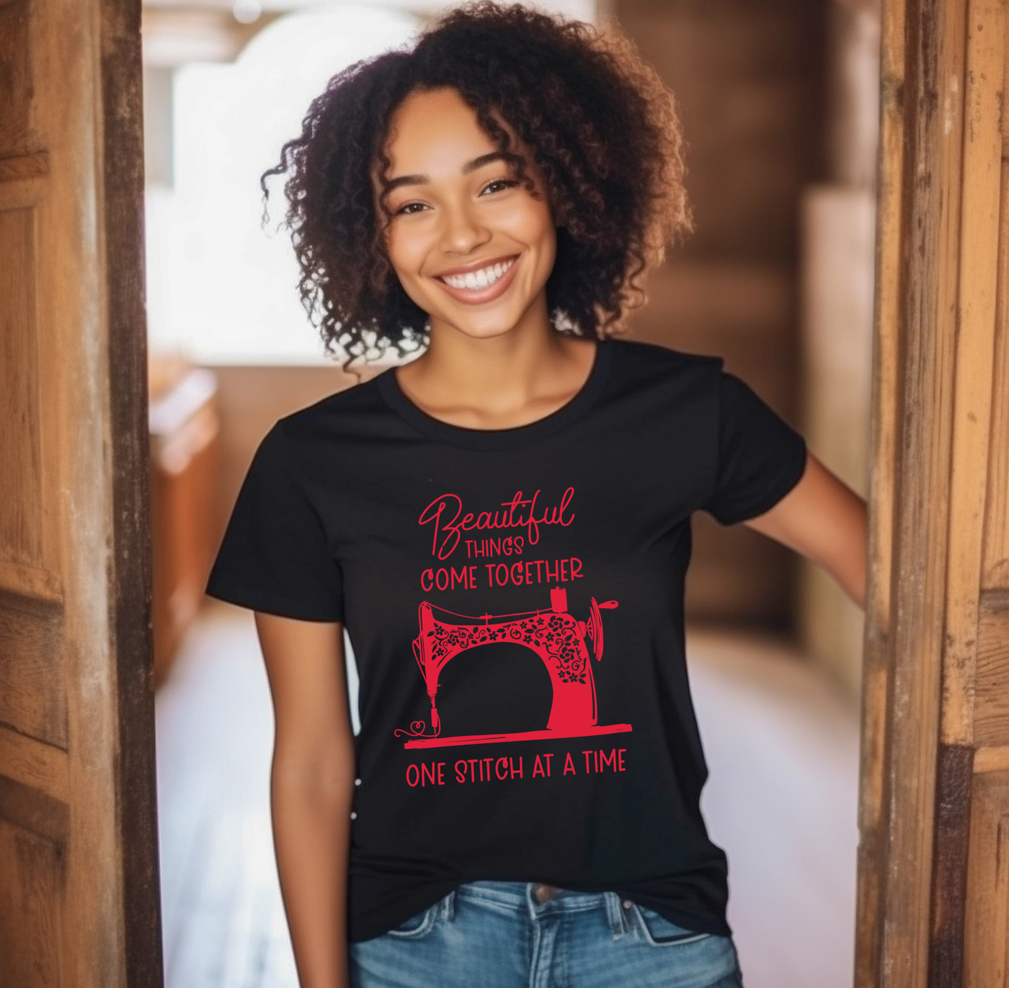 One Stitch at a Time, Sewing Machine Shirt