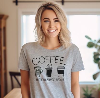 Coffee, Emotional Support Medicine Shirt