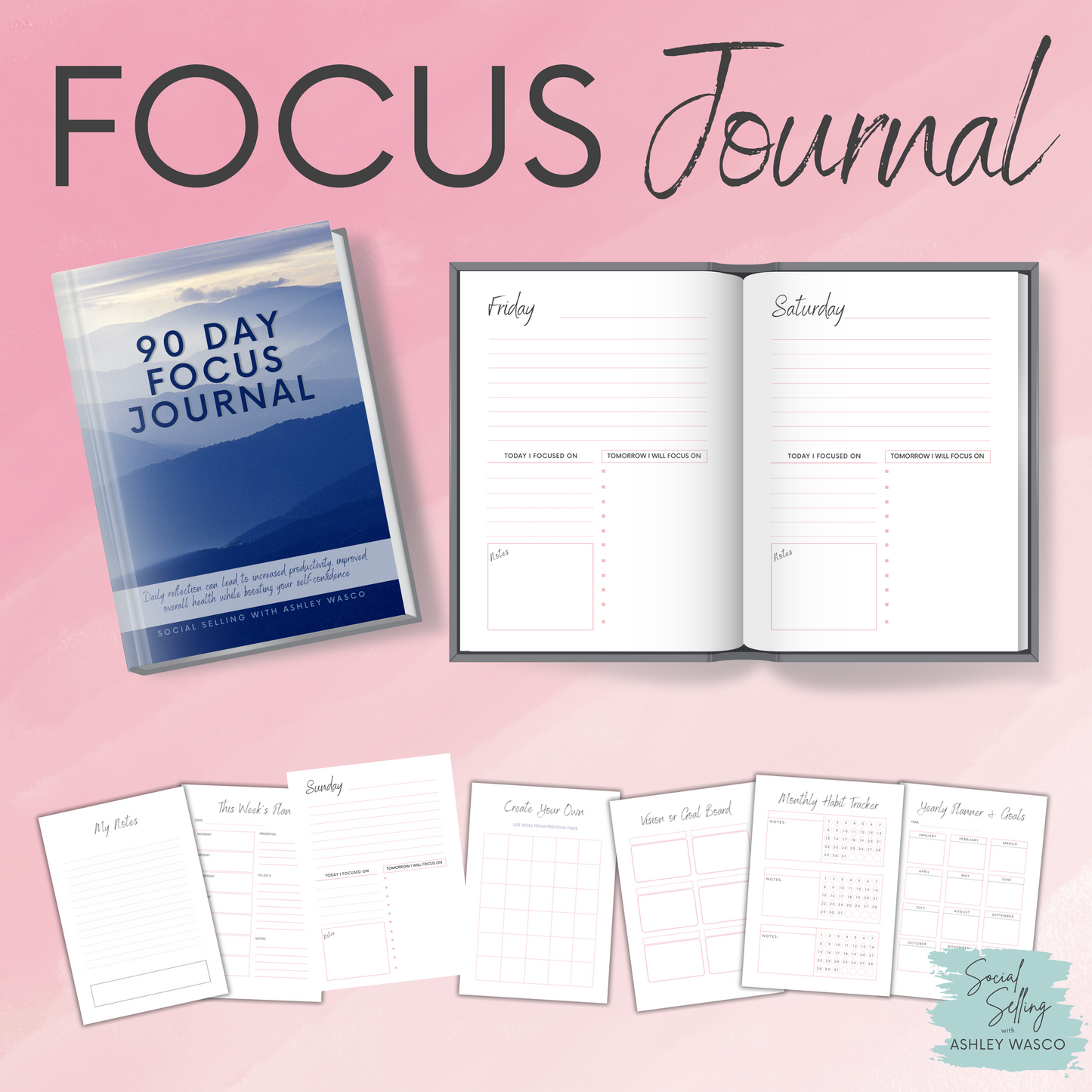 90 Day Focus Journal