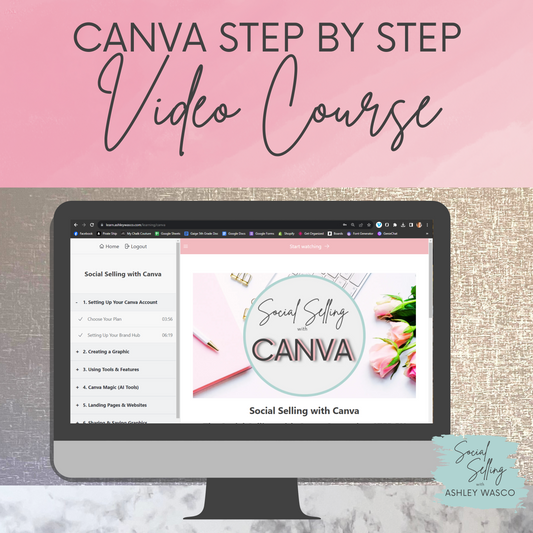 Social Selling with Canva Course