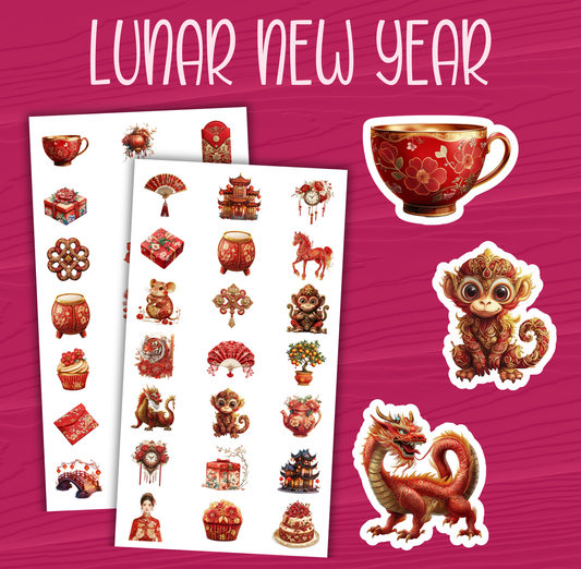 Lunar New Year Stickers