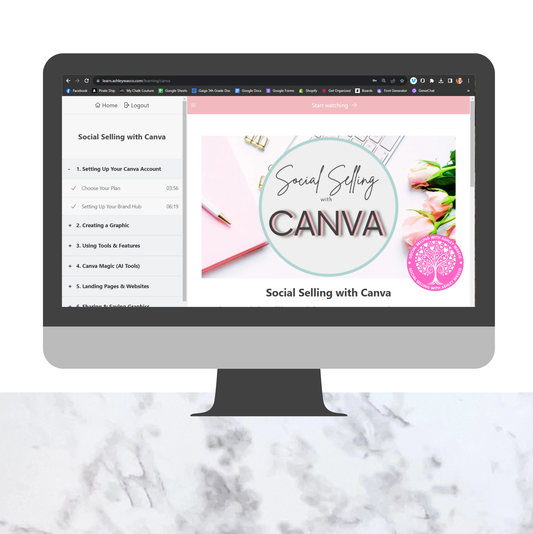 Social Selling with Canva Course